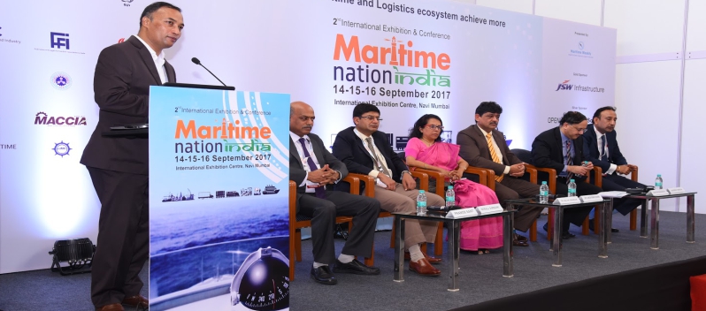 Welcome address by Founder at Maritime Nation India 2017